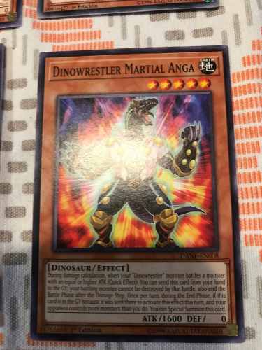 Dinowrestler Martial Anga - dane-en008 - Common 1st Edition