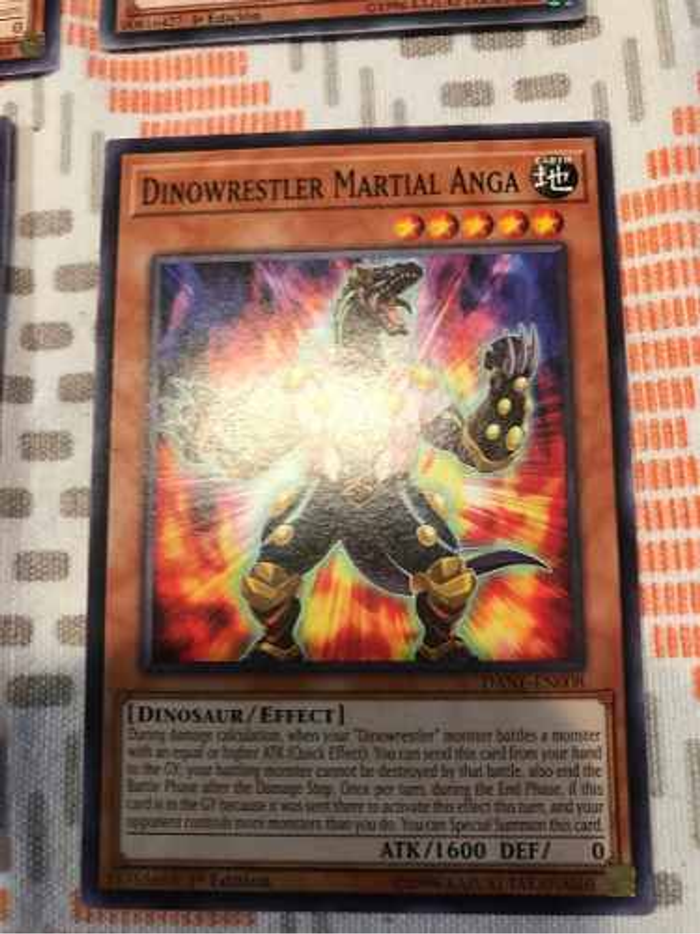 Dinowrestler Martial Anga - dane-en008 - Common 1st Edition 1
