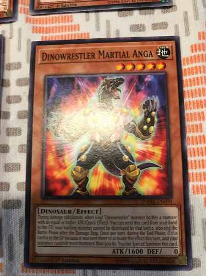 Dinowrestler Martial Anga - dane-en008 - Common 1st Edition 1