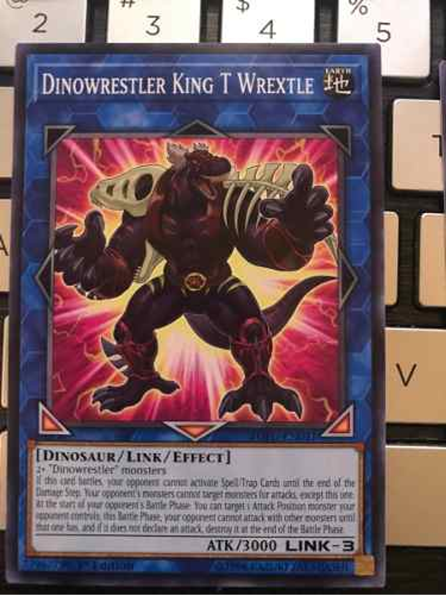 Dinowrestler King T Wrextle - sofu-en041 - Common 1st Edition 1
