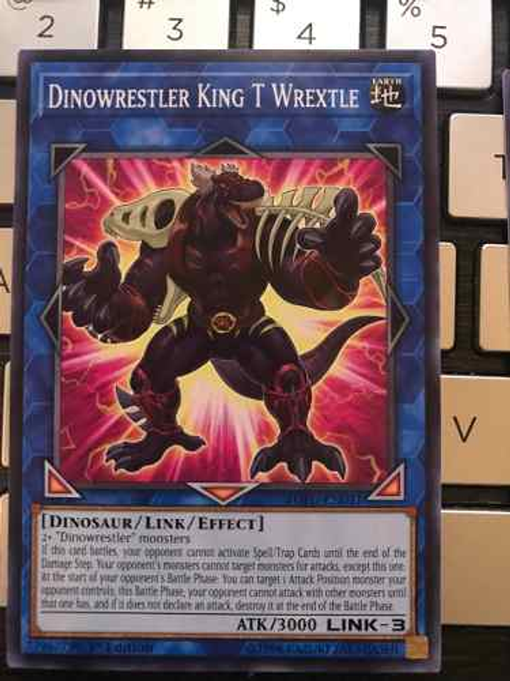 Dinowrestler King T Wrextle - sofu-en041 - Common 1st Edition 1