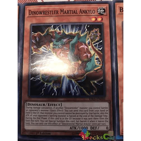 Dinowrestler Martial Ankylo - rira-en006 - Common 1st Edition