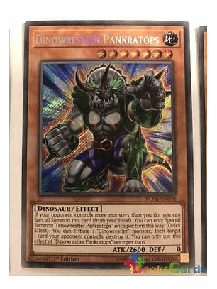 Dinowrestler Pankratops - blhr-en070 - Secret Rare 1st Edition