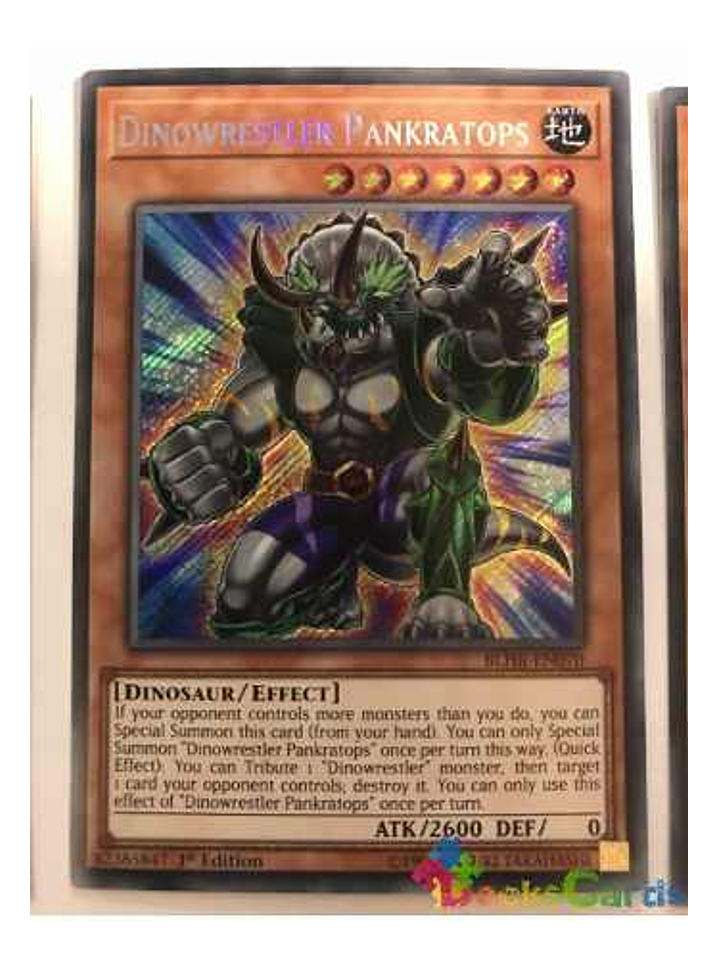 Dinowrestler Pankratops - blhr-en070 - Secret Rare 1st Edition 1