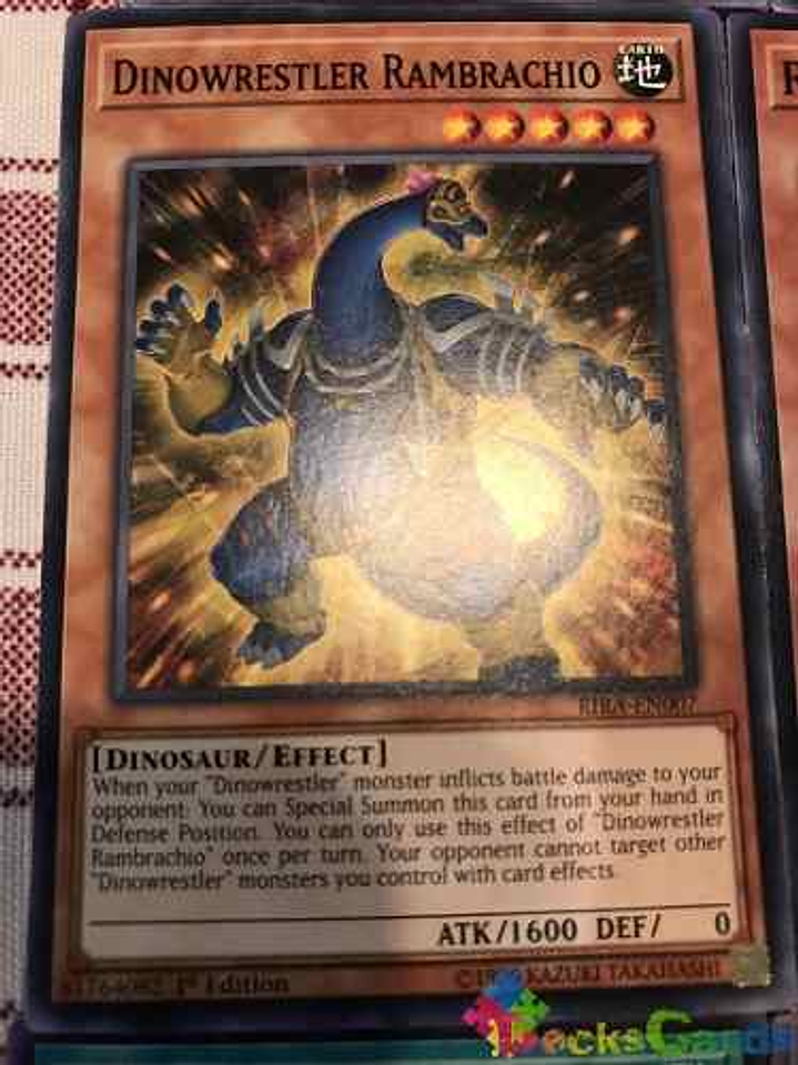 Dinowrestler Rambrachio - rira-en007 - Common 1st Edition 1