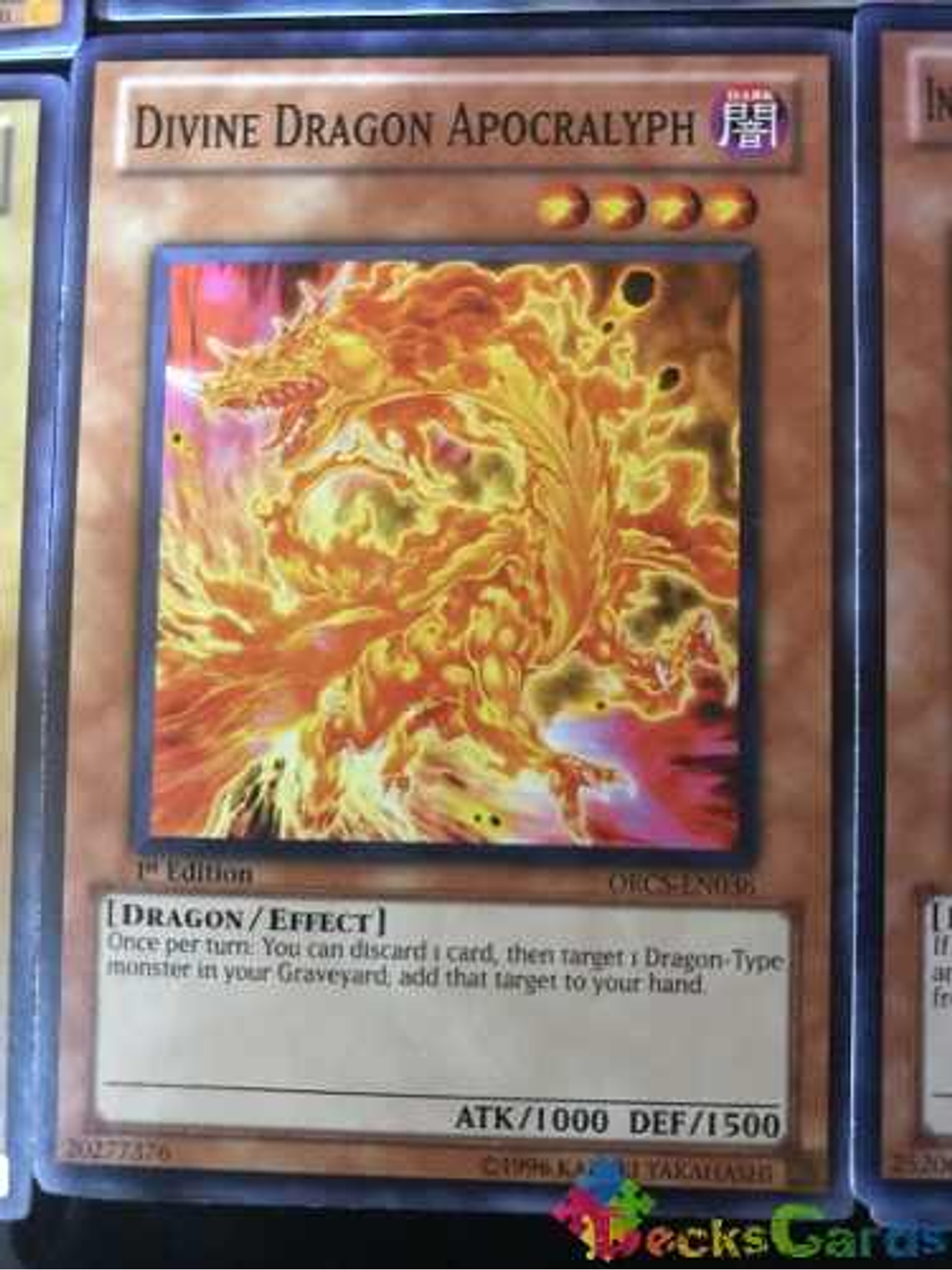 Divine Dragon Apocralyph - orcs-en036 - Common 1st Edition 1