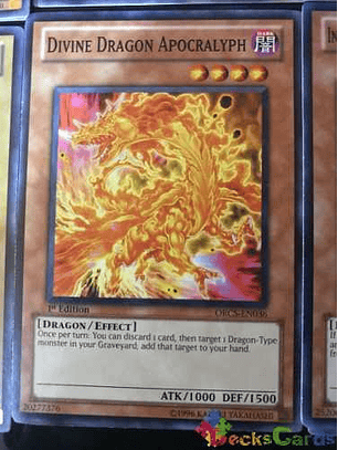 Divine Dragon Apocralyph - orcs-en036 - Common 1st Edition