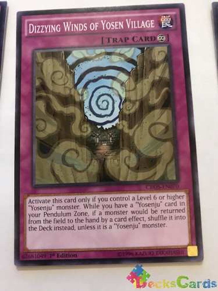 Dizzying Winds Of Yosen Village - cros-en070 - Common 1st Ed 1