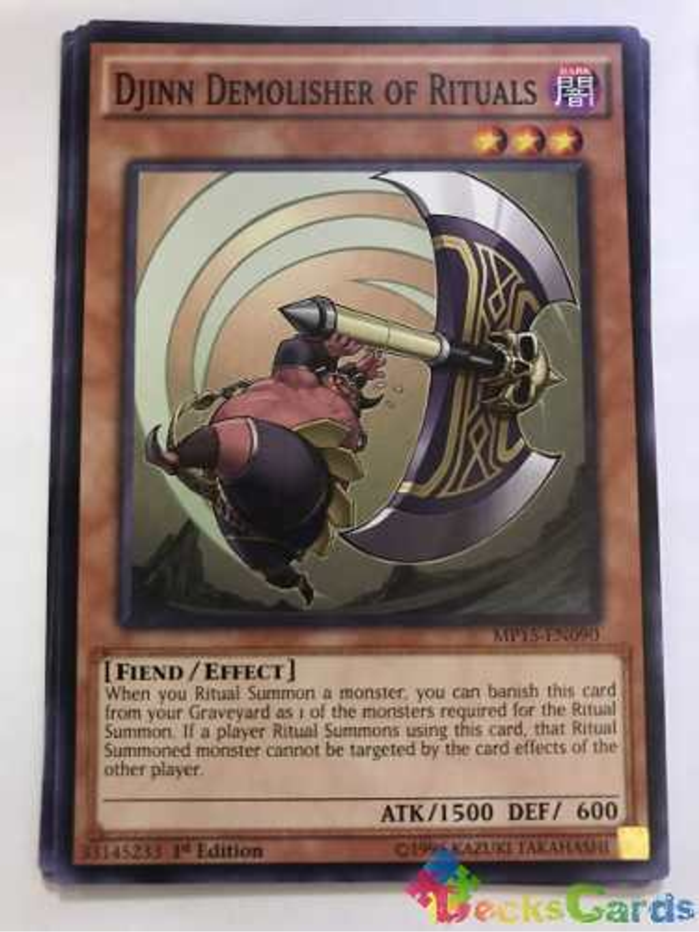 Djinn Demolisher Of Rituals - mp15-en090 - Common 1st Editio 1