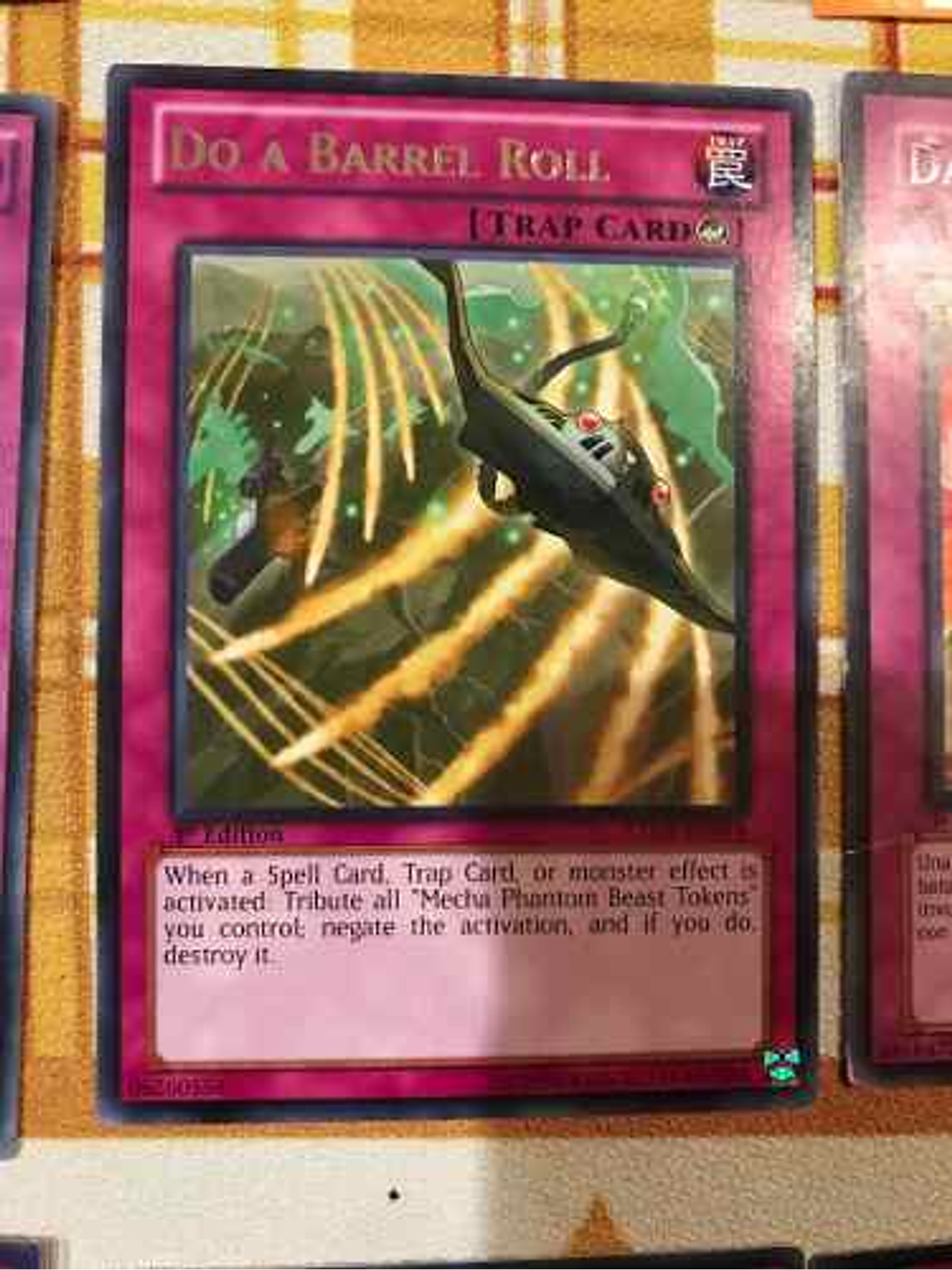 Do A Barrel Roll - ltgy-en074 - Rare 1st Edition 1