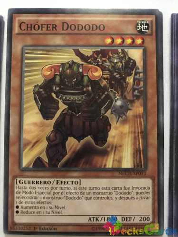 Dododo Driver - nech-en093 - Common 1st Edition 1