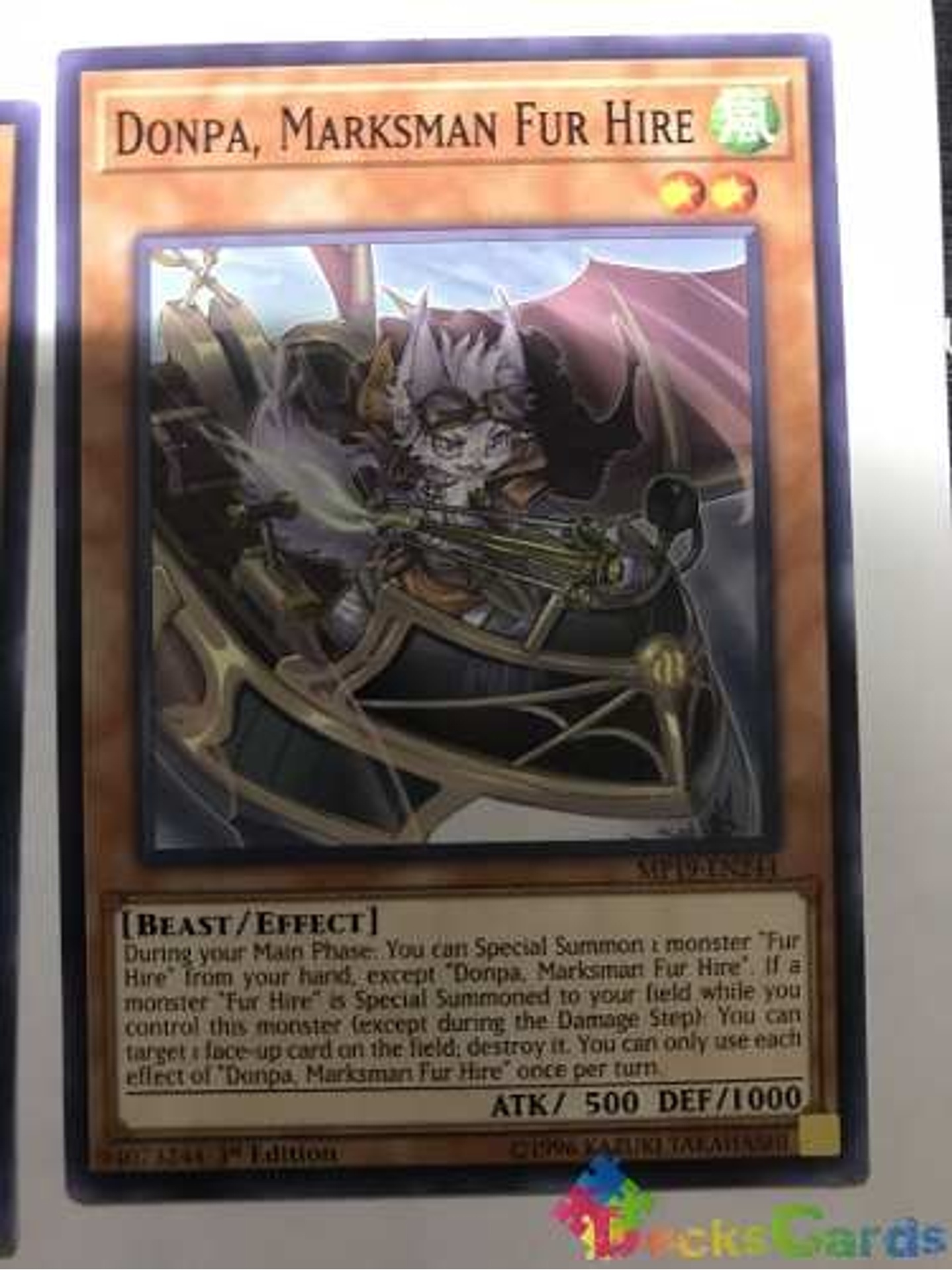 Donpa, Marksman Fur Hire - mp19-en244 - Common 1st Edition 1