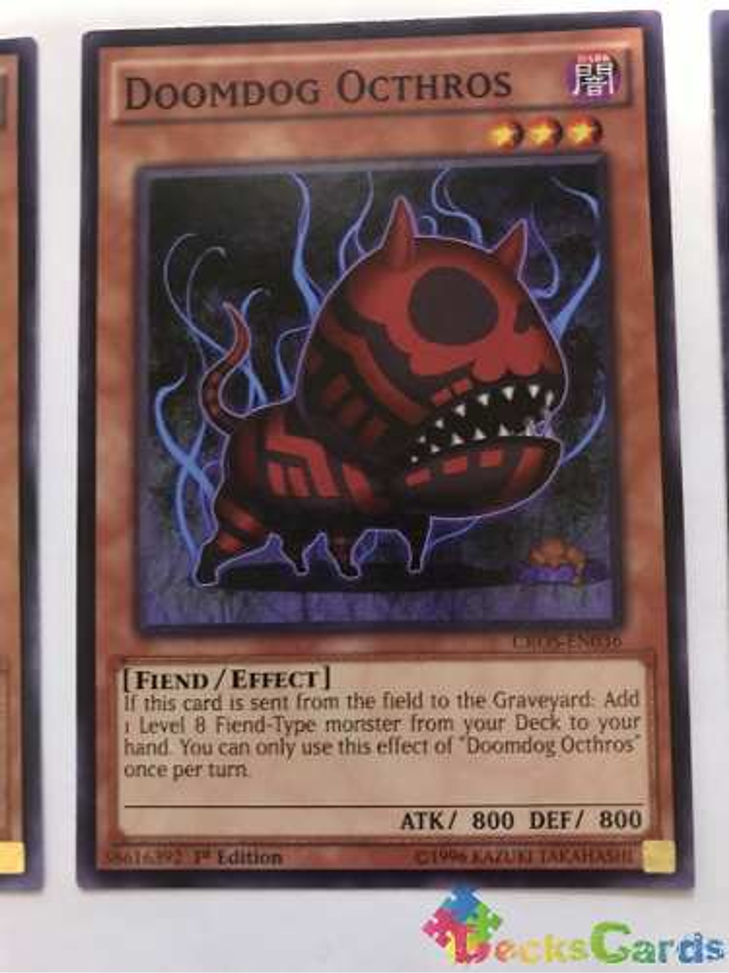 Doomdog Octhros - cros-en036 - Common 1st Edition 1