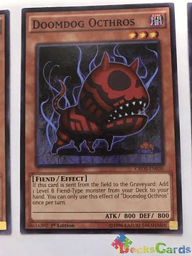 Doomdog Octhros - cros-en036 - Common 1st Edition