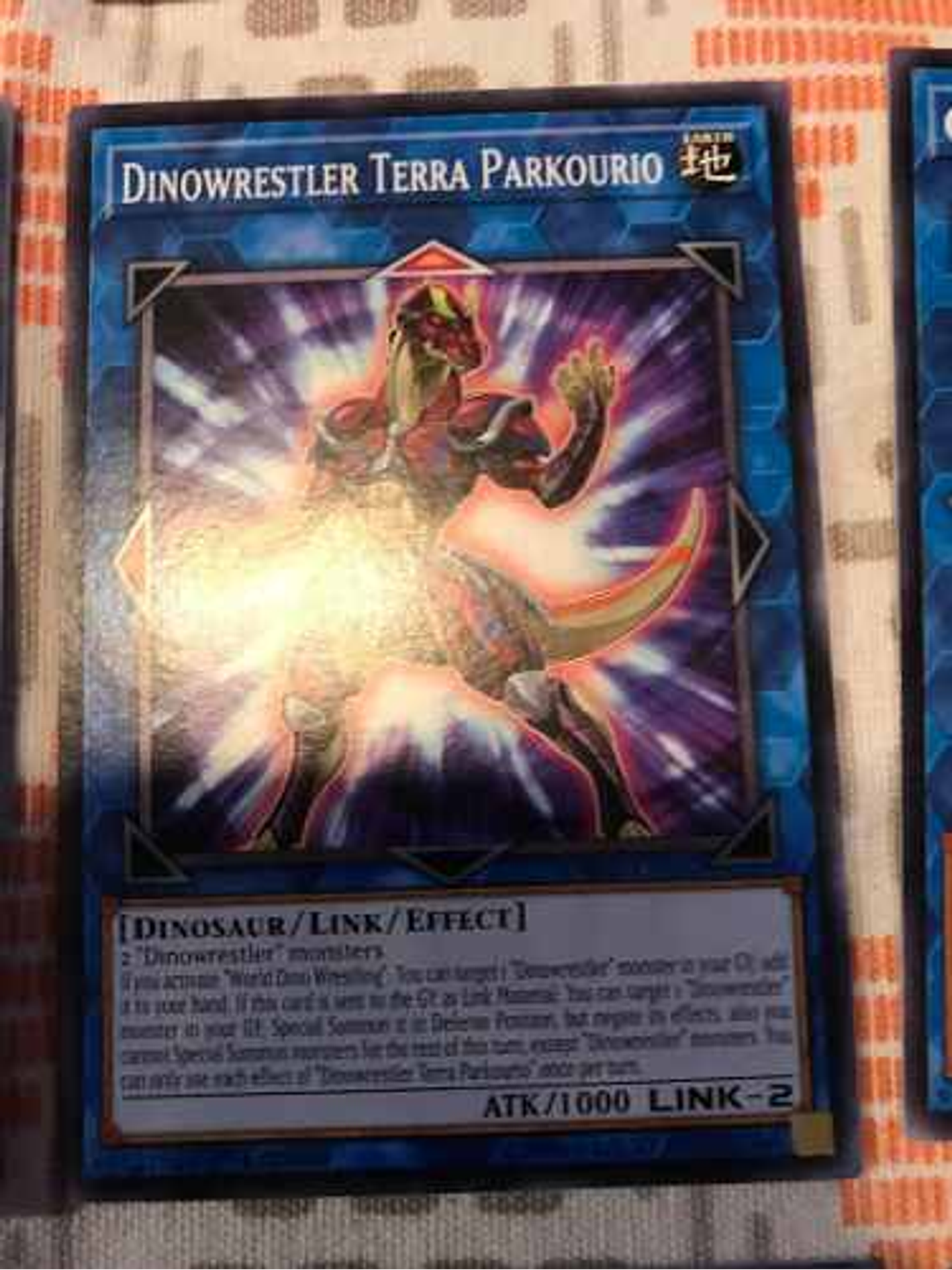 Dinowrestler Terra Parkourio - dane-en042 - Common 1st Edition 2