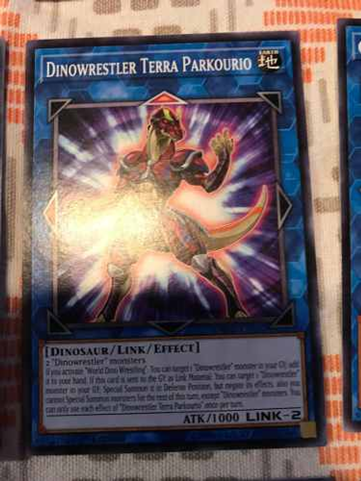 Dinowrestler Terra Parkourio - dane-en042 - Common 1st Edition 2
