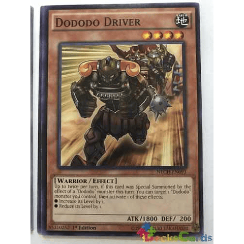 Dododo Driver - nech-en093 - Common 1st Edition