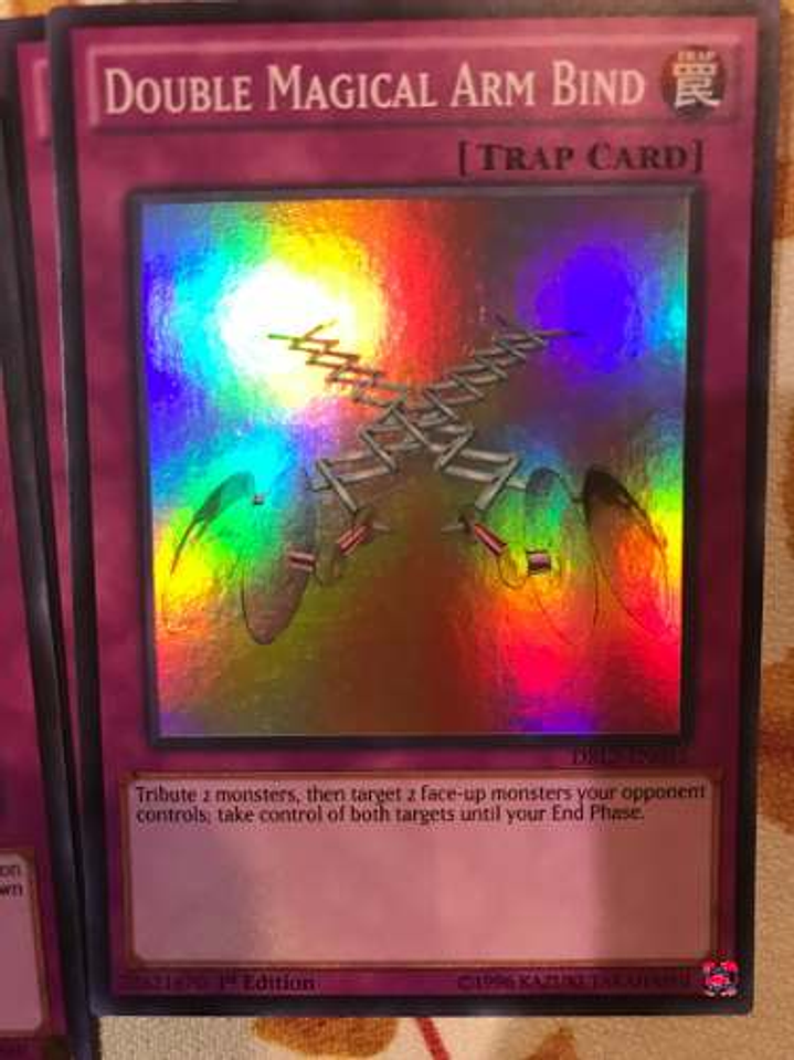 Double Magical Arm Bind - drl2-en015 - Super Rare 1st Edition 1