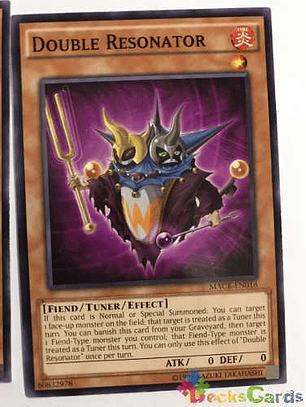 Double Resonator - macr-en016 - Common Unlimited