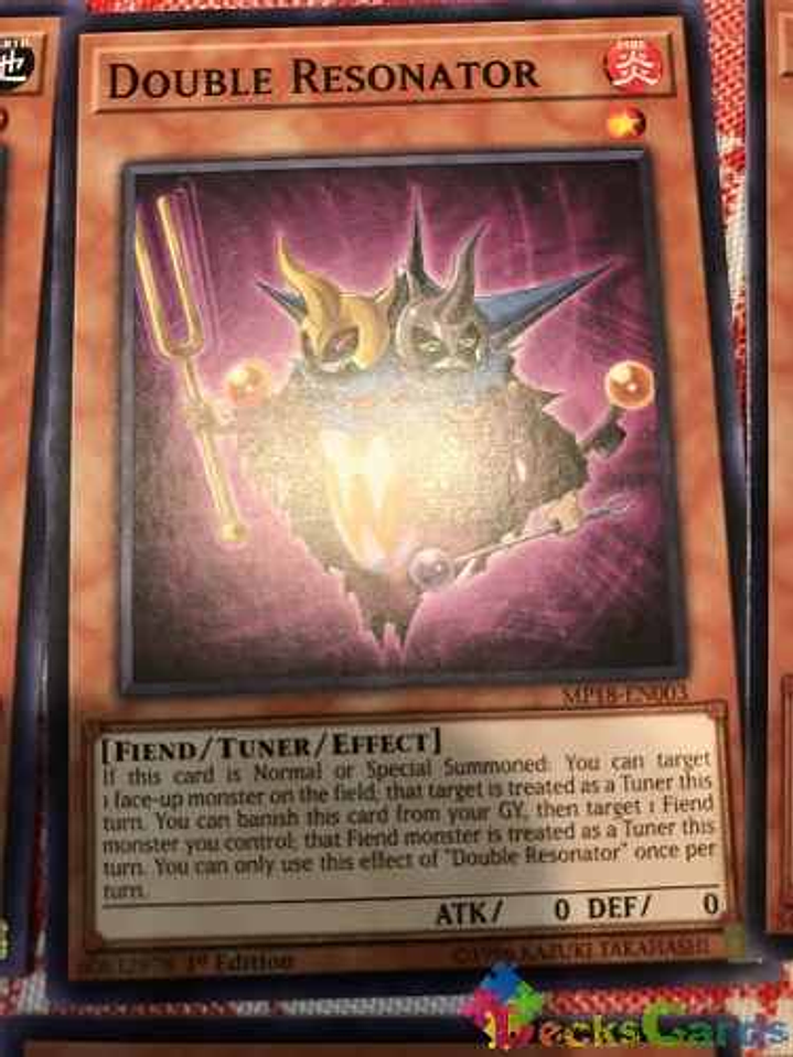 Double Resonator - mp18-en003 - Common 1st Edition 1