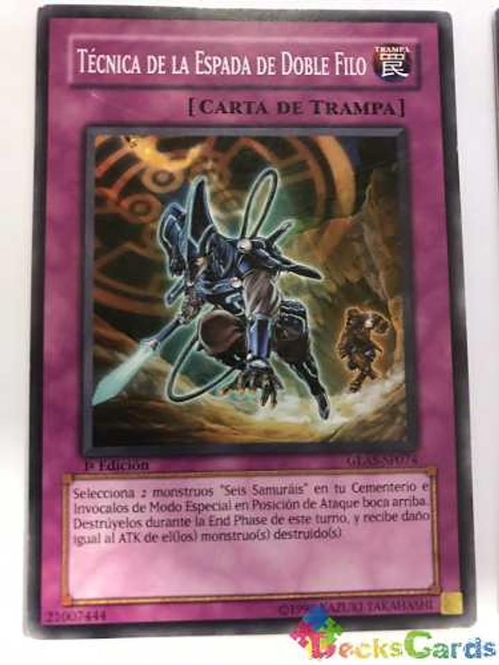 Double-edged Sword Technique - glas-en074 - Common 1st Editi 1