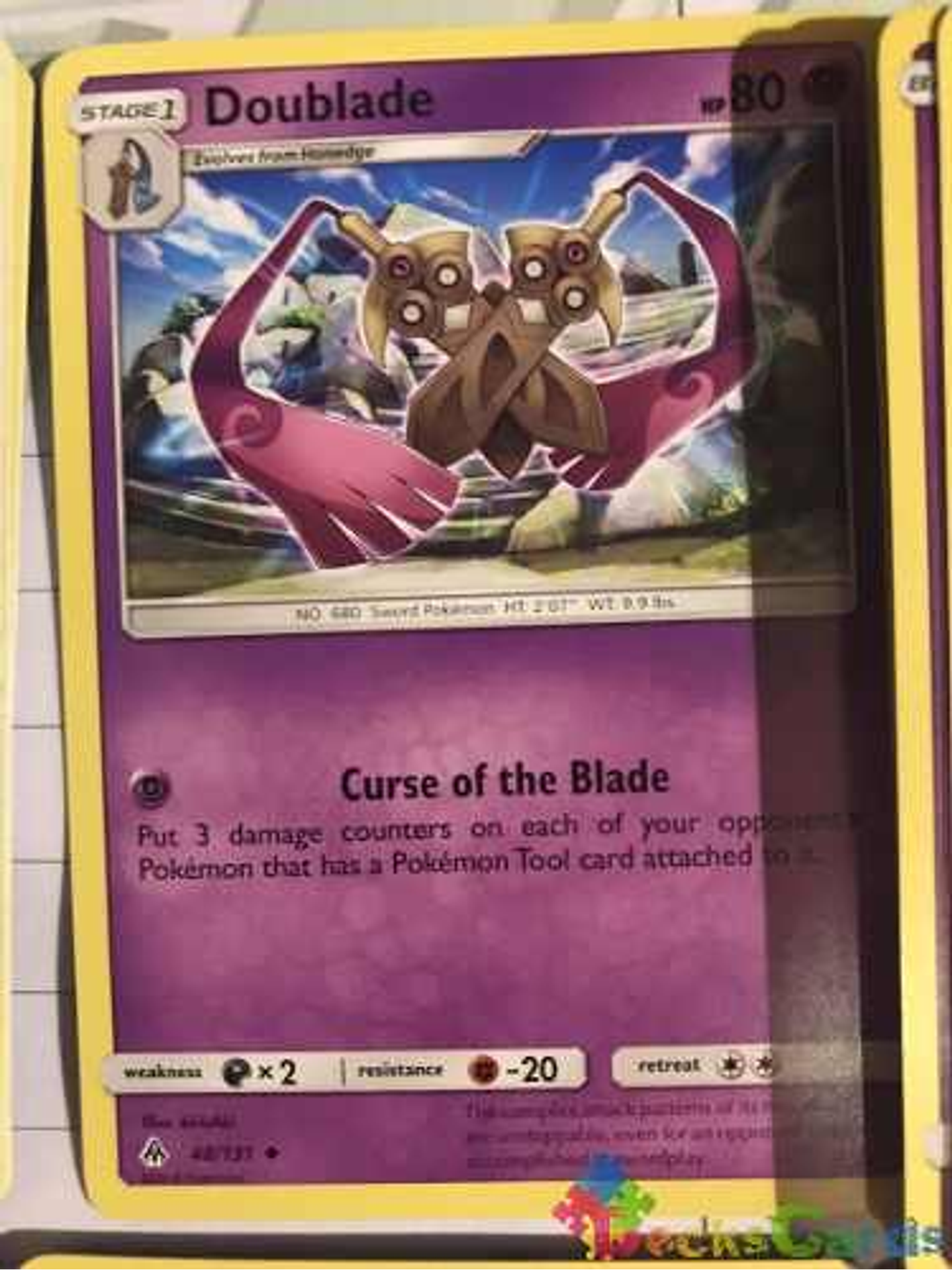 Doublade - 48/131 - Uncommon 2