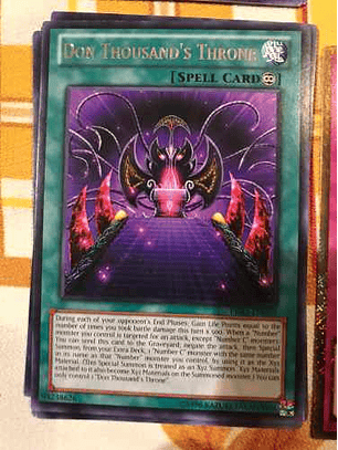 Don Thousand's Throne - prio-en059 - Rare 1st Edition