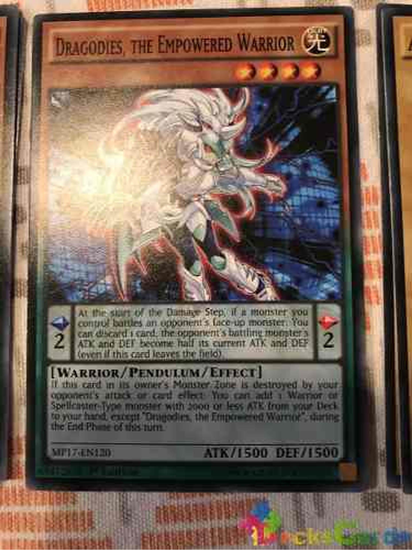 Dragodies, The Empowered Warrior - mp17-en120 - Common 1st Edition 1