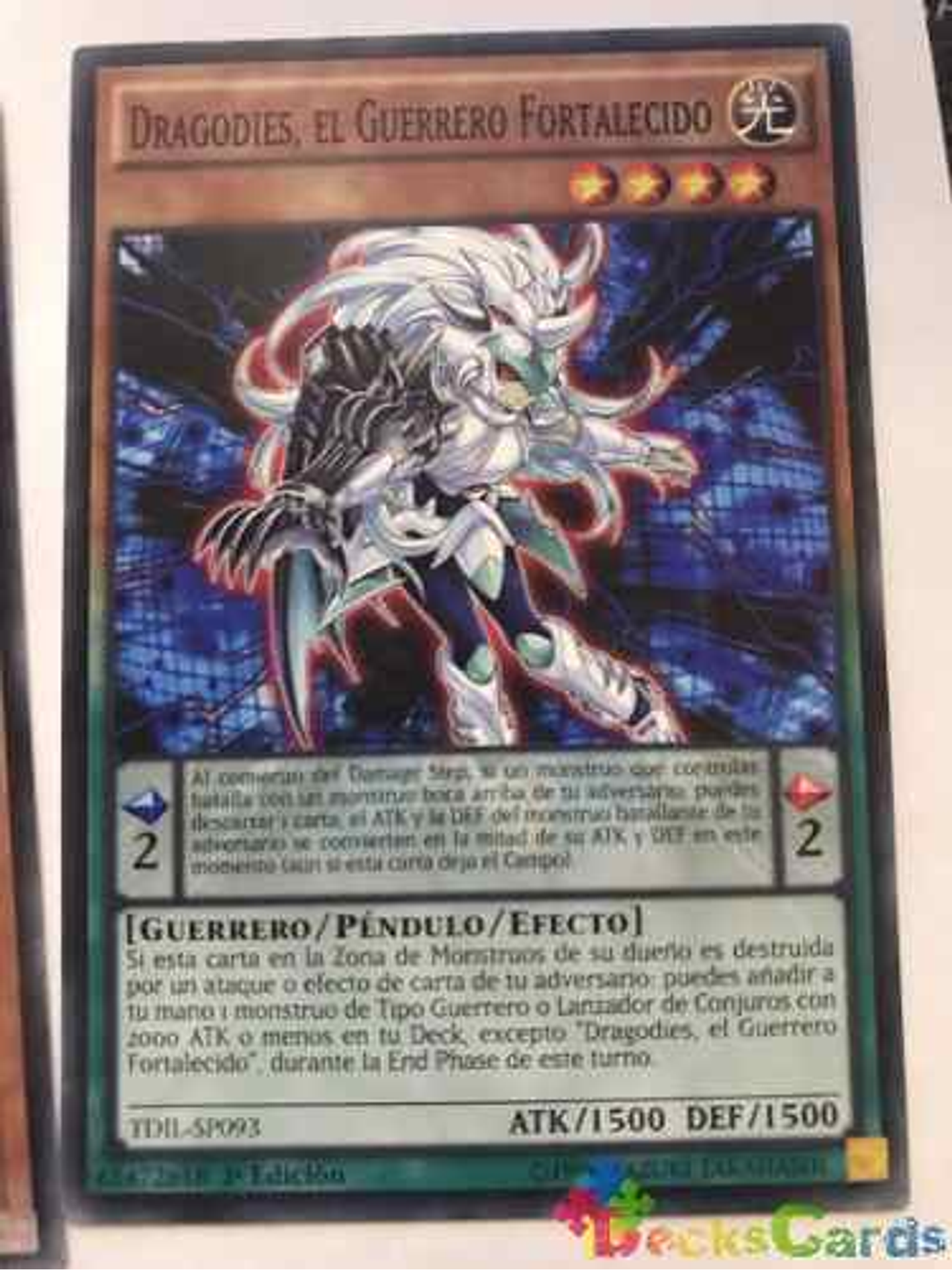 Dragodies, the Empowered Warrior - TDIL-EN093 - Common 1st Edition 1