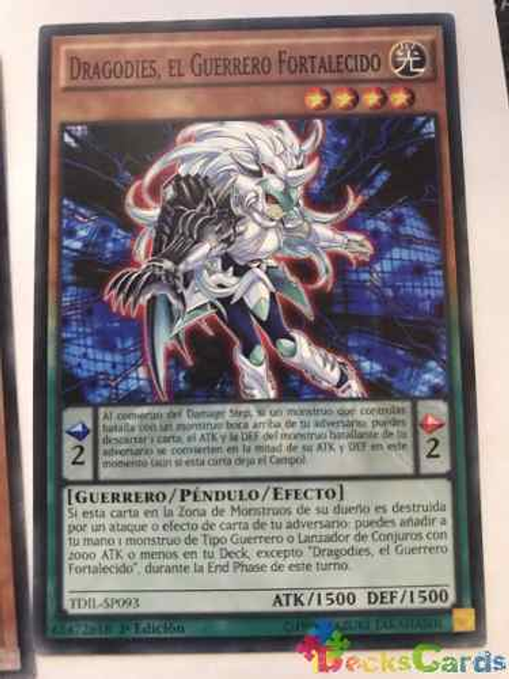 Dragodies, the Empowered Warrior - TDIL-EN093 - Common 1st Edition 1