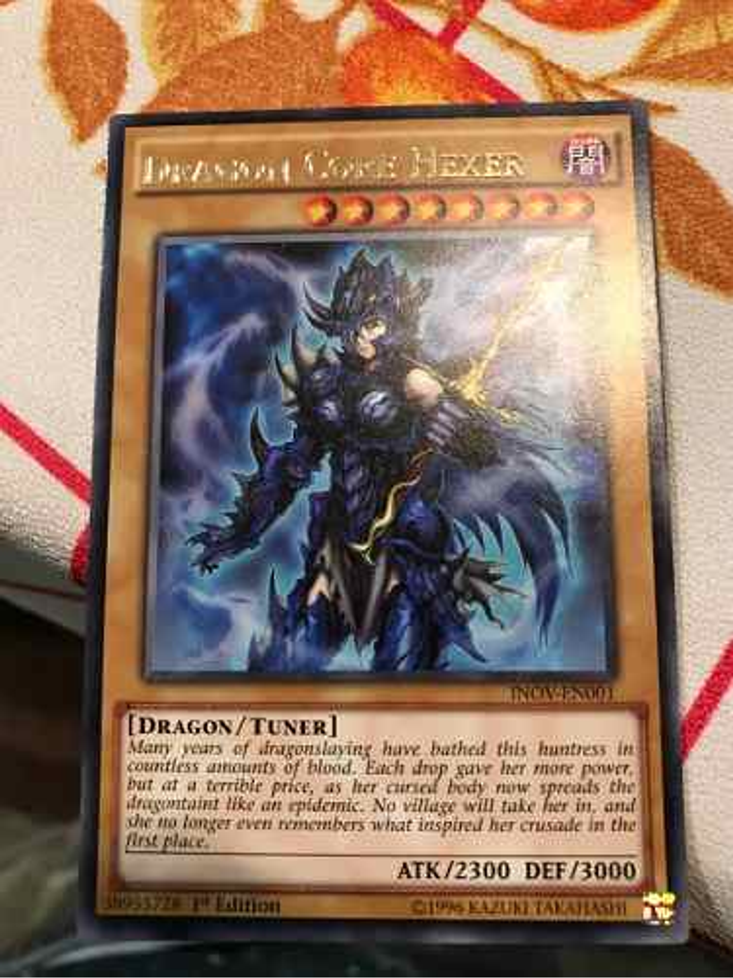 Dragon Core Hexer - inov-en001 - Rare 1st Edition 1
