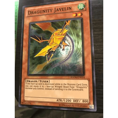 Dragunity Javelin - ha04-en014 - Super Rare Unlimited