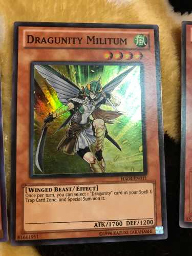 Dragunity Militum - ha04-en011 - Super Rare Unlimited