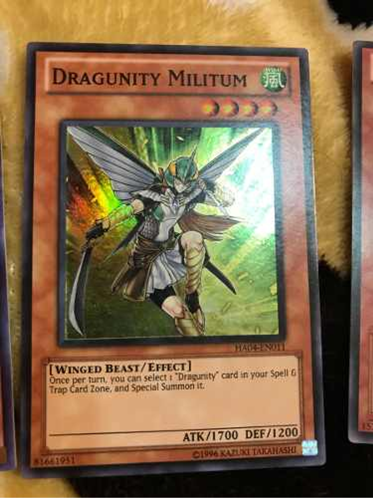 Dragunity Militum - ha04-en011 - Super Rare Unlimited 1