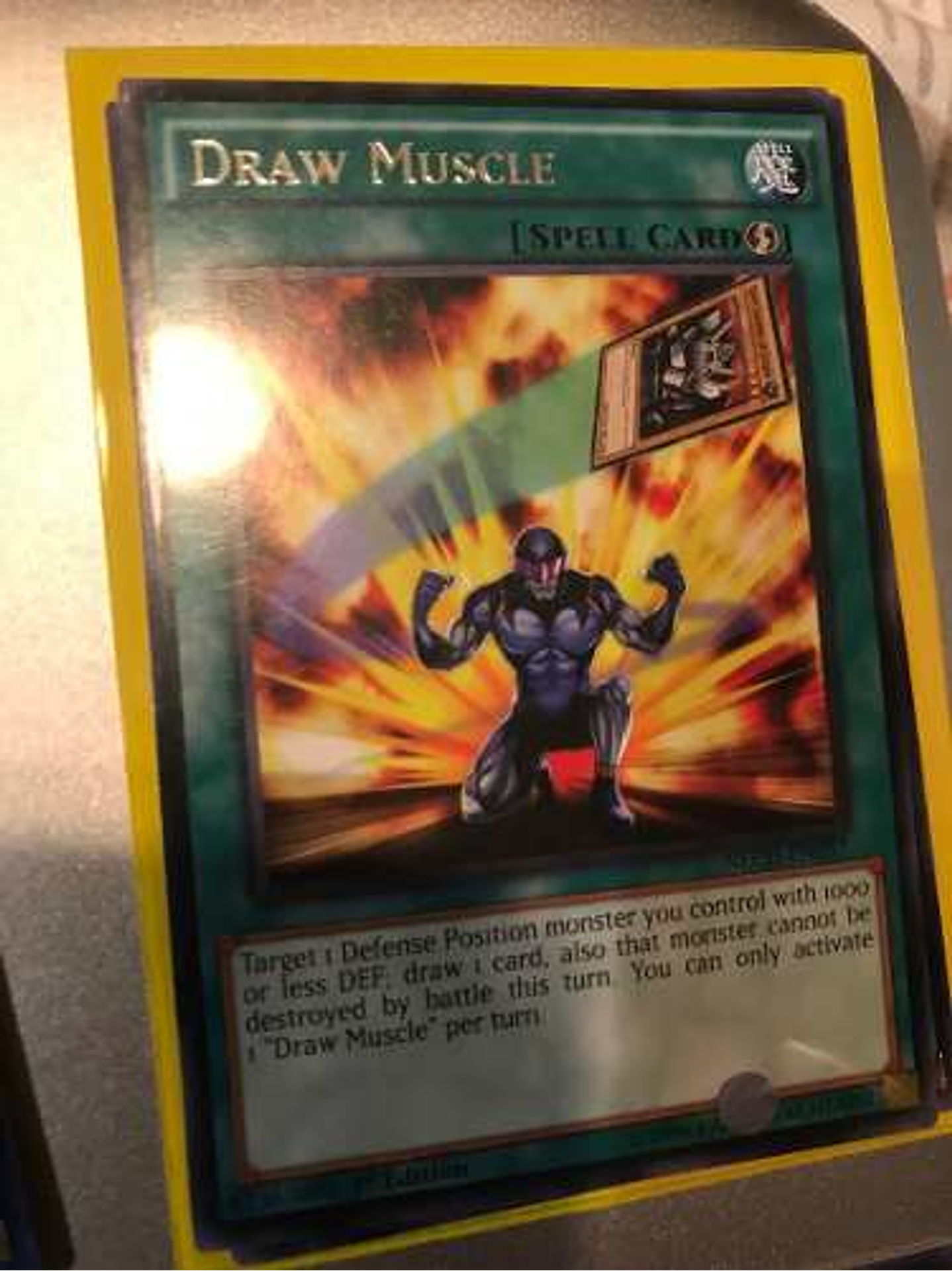 Draw Muscle - nech-en057 - Rare 1st Edition 1
