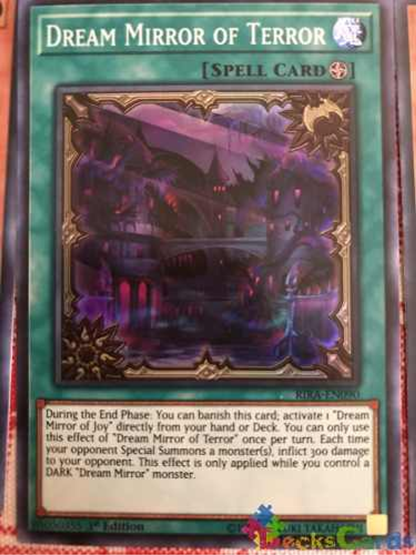 Dream Mirror Of Terror - rira-en090 - Super Rare 1st Edition 1