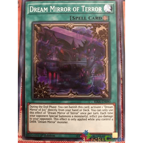 Dream Mirror Of Terror - rira-en090 - Super Rare 1st Edition