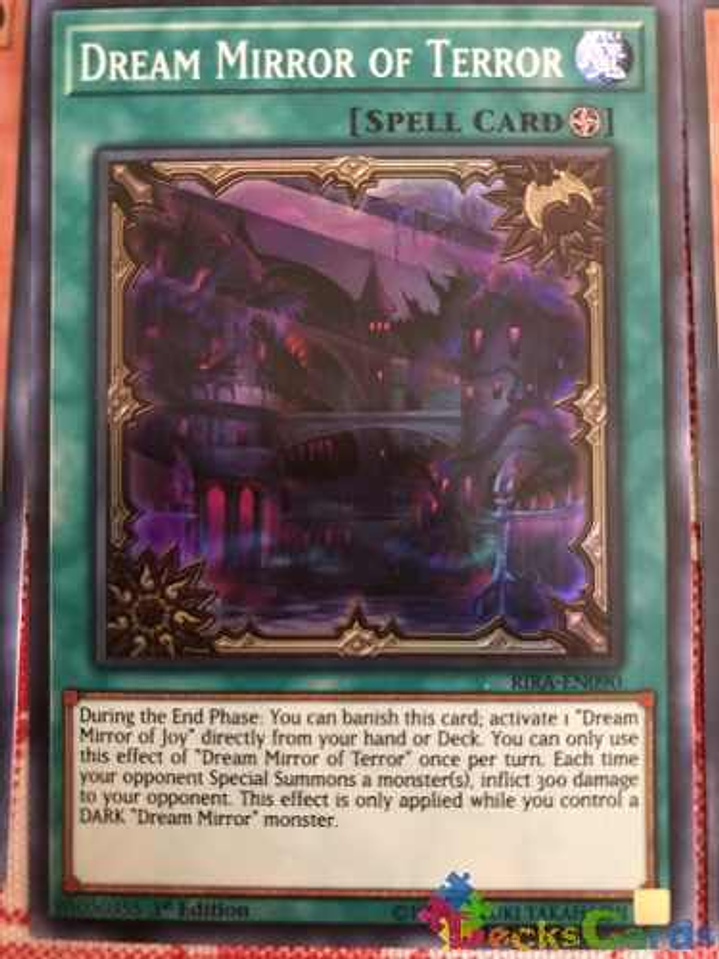 Dream Mirror Of Terror - rira-en090 - Super Rare 1st Edition 1