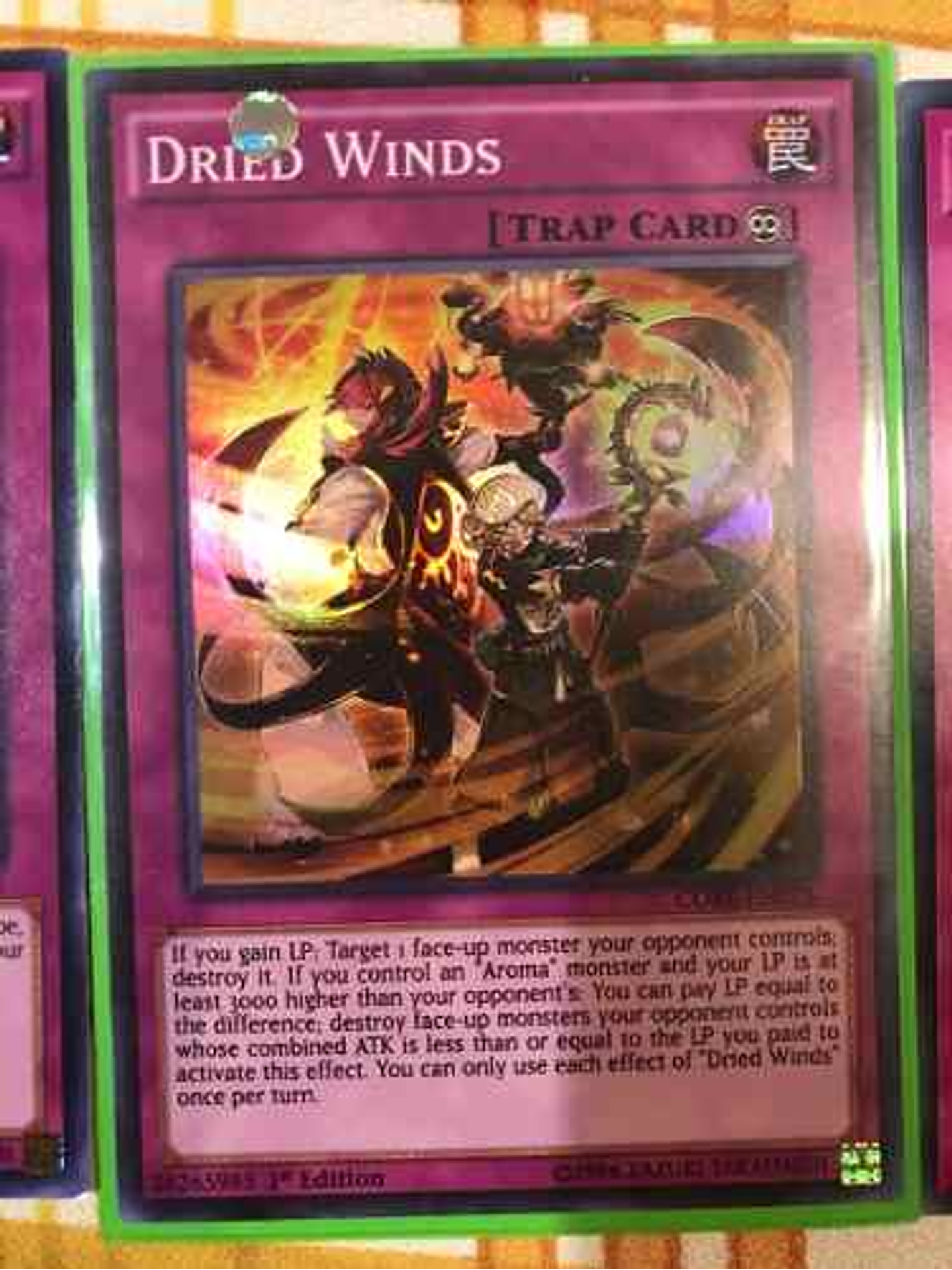 Dried Winds - core-en075 - Super Rare 1st Edition 1