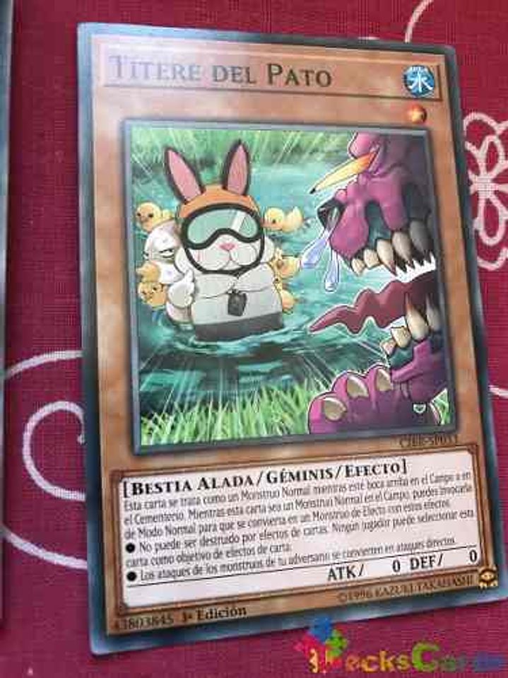 Duck Dummy - cibr-en033 - Common 1st Edition 1