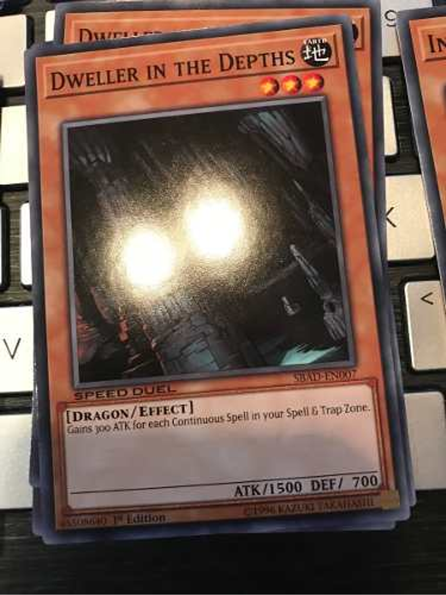 Dweller In The Depths - sbad-en007 - Common 1st Edition 1