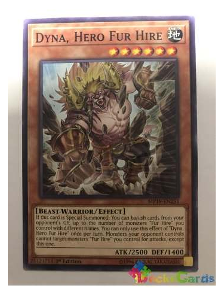 Dyna, Hero Fur Hire - mp19-en251 - Common 1st Edition 1