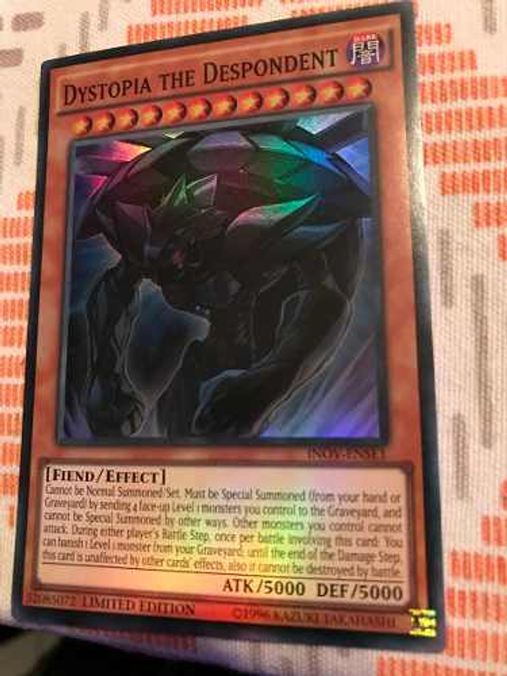 Dystopia The Despondent - inov-ense1 - Super Rare Limited Ed 1