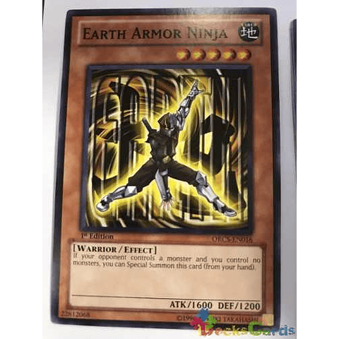 Earth Armor Ninja - orcs-en016 - Common 1st Edition