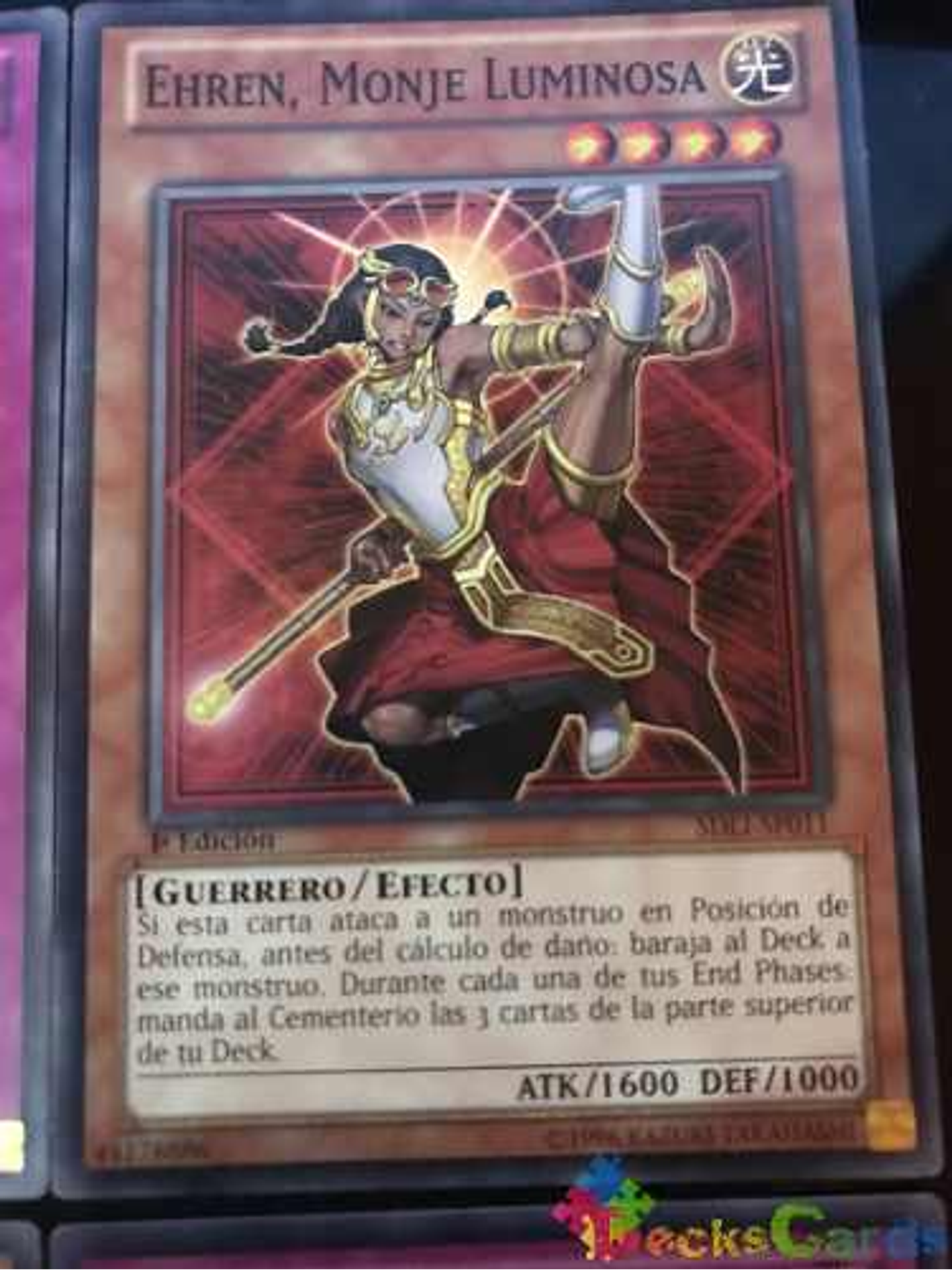 Ehren, Lightsworn Monk - sdli-en011 - Common 1st Edition 1