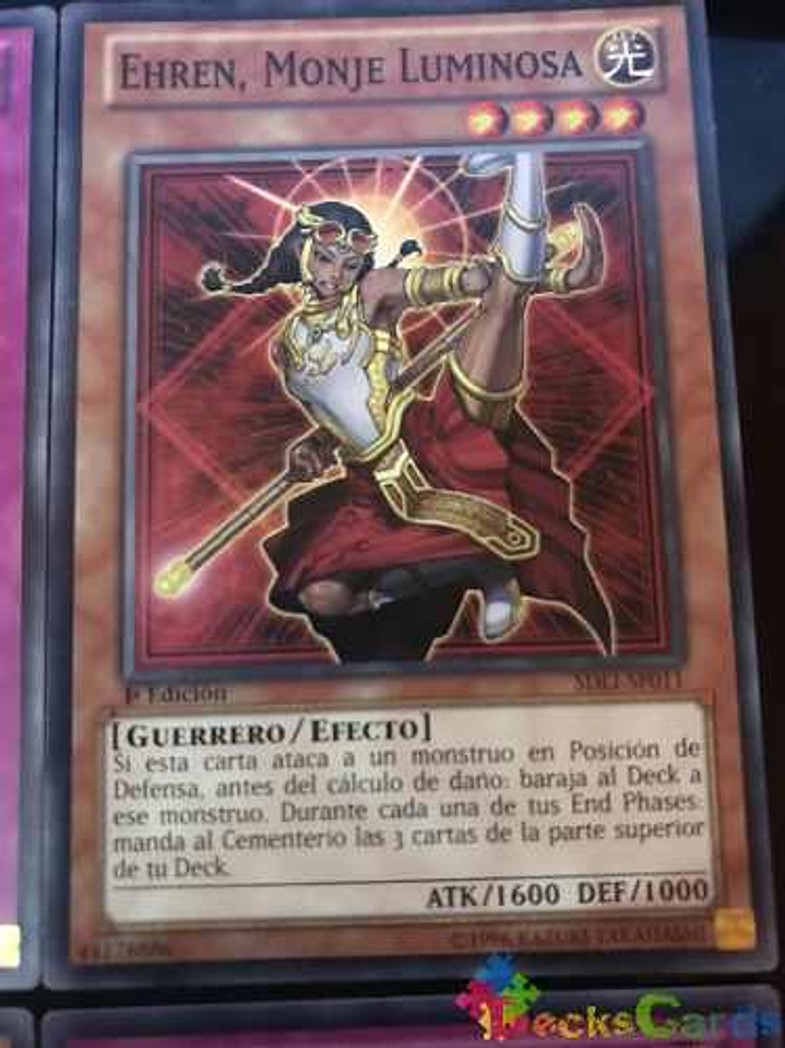 Ehren, Lightsworn Monk - sdli-en011 - Common 1st Edition 1