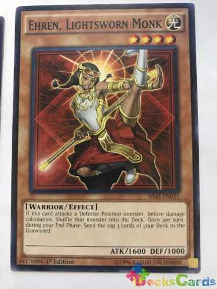 Ehren, Lightsworn Monk - sr02-en021 - Common 1st Edition 1
