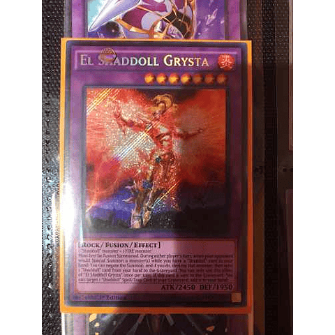 El Shaddoll Grysta - mp15-en160 - Secret Rare 1st Edition