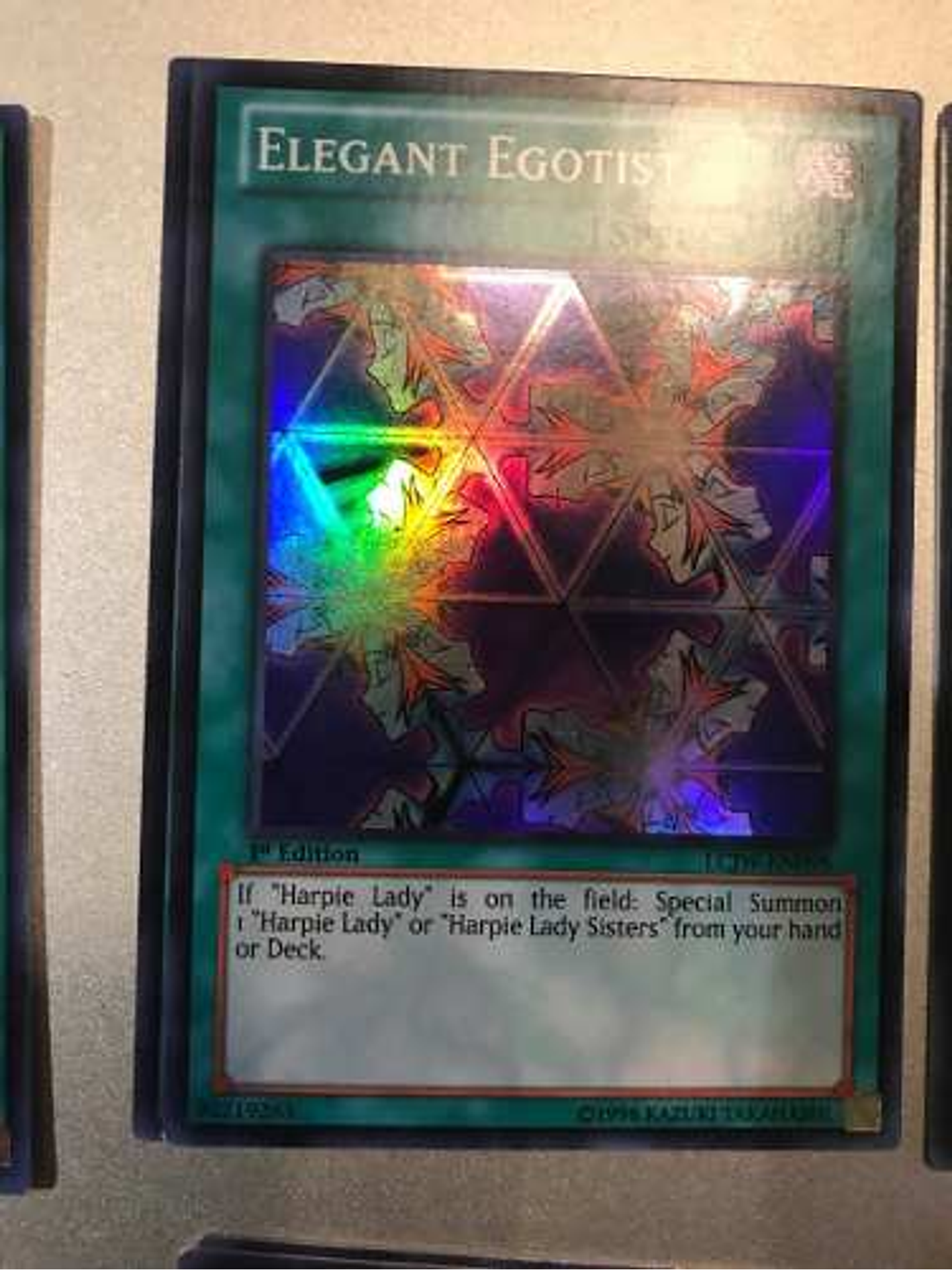 Elegant Egotist - lcjw-en098 - Super Rare 1