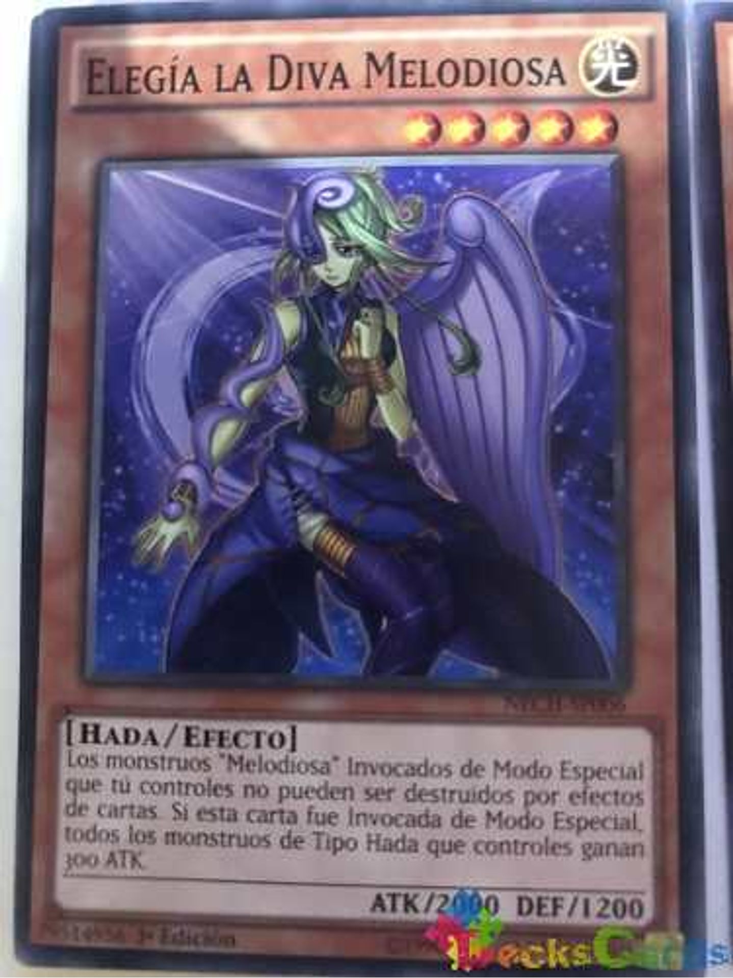 Elegy The Melodious Diva - nech-en006 - Common 1st Edition 1